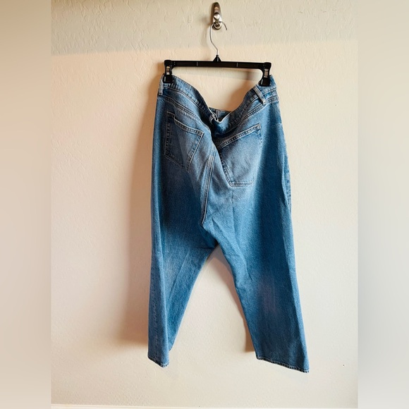 Loft Women’s Rhinestone High Rise Straight Jeans Size 14 - Picture 5 of 6